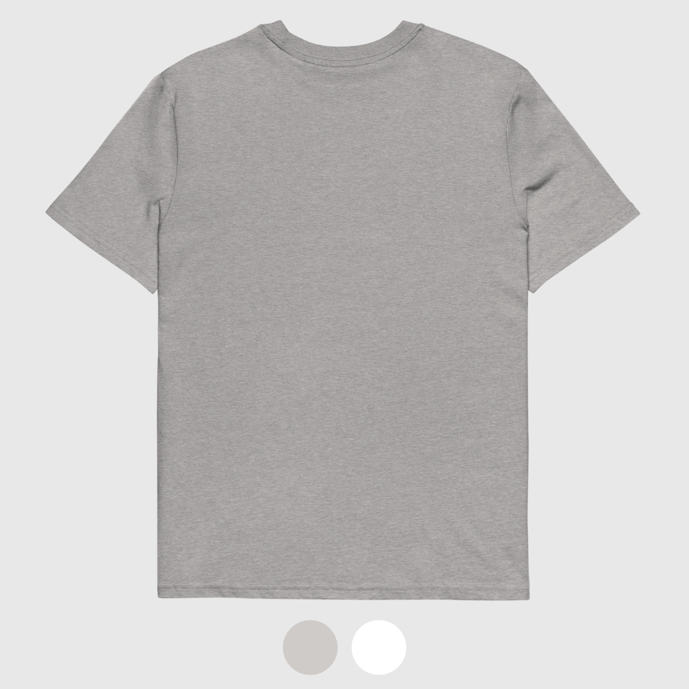 T-shirt unisexe en coton bio - LOVE en Langue des Signes (bleu)